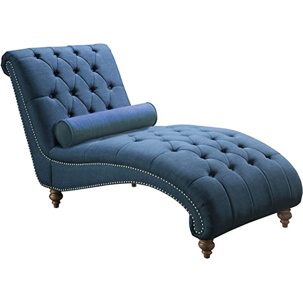 Rosevera Teofila Tufted Chaise Lounge Chair, Standard, Cream