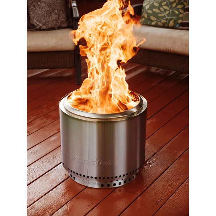 Stainless Steel Wood Burning Outdoor Fire Pit