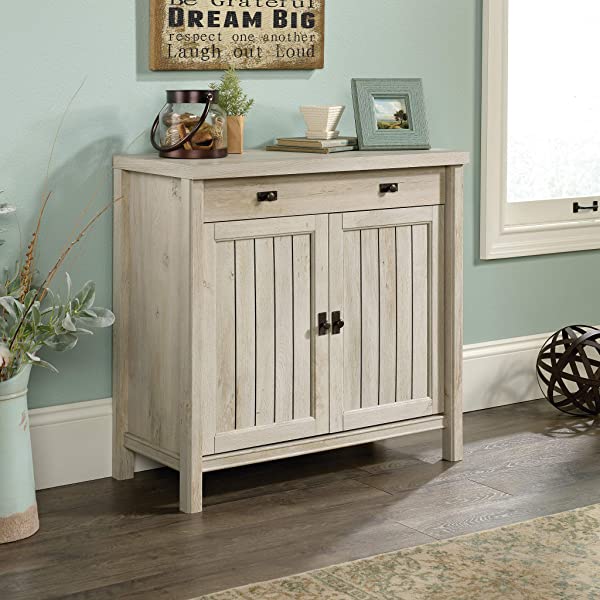Sauder Costa Lateral File, Chalked Chestnut finish Chalked Chestnut Finish Lateral File