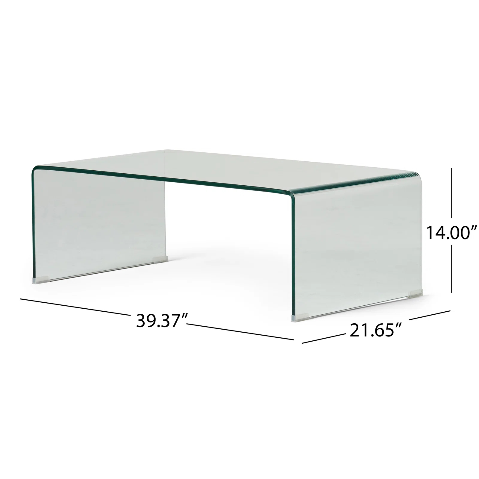 【Furniture】Aizzaddin Sled Coffee Table