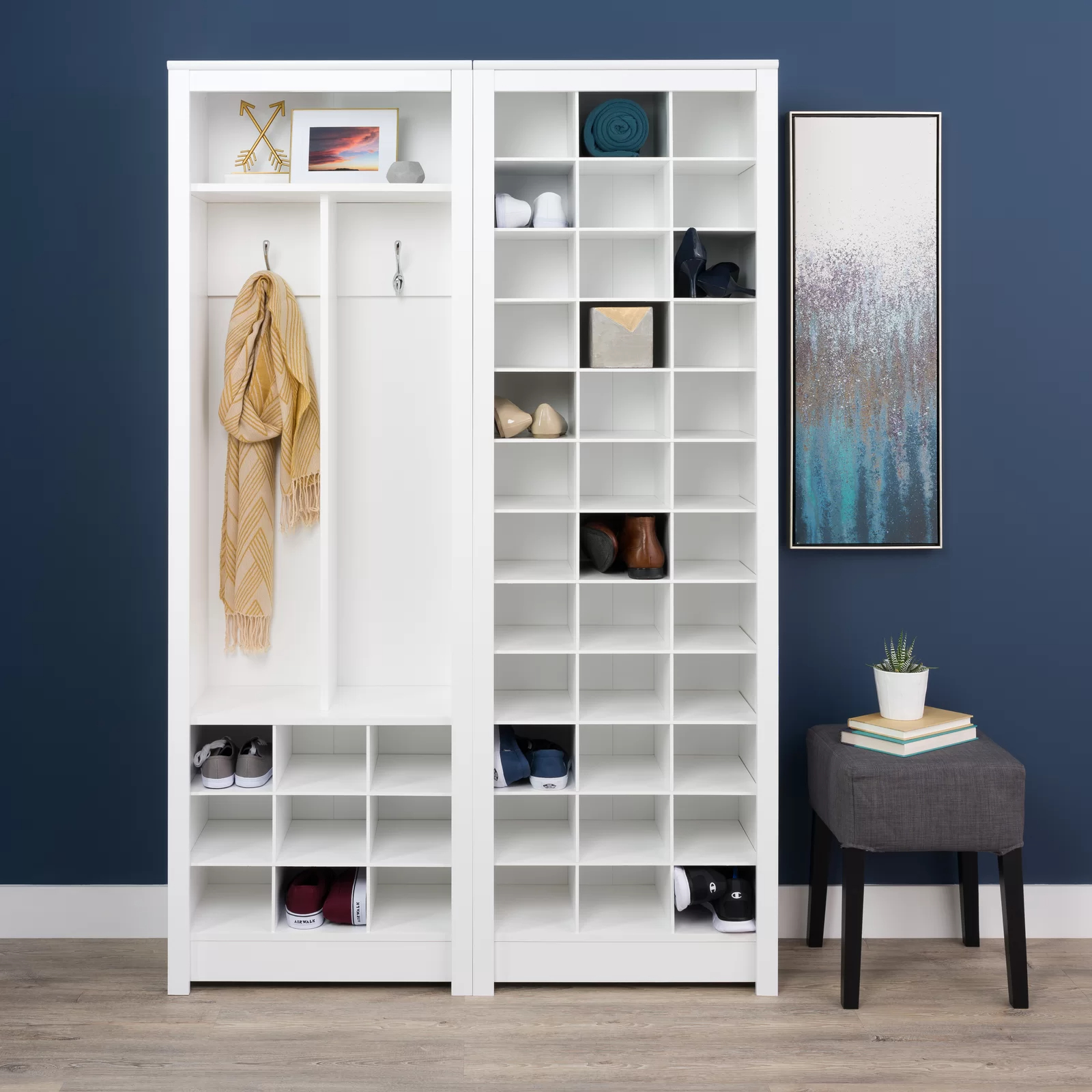 【Furniture】Kahl 36 Pair Shoe Rack
