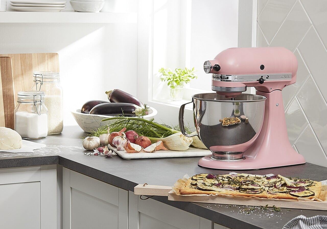 KitchenAid Artisan Series 5-Quart Tilt-Head Stand Mixer - KSM150PS, Milkshake