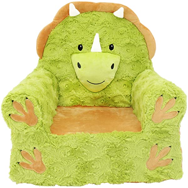 Soft Landing Fox Sweet Seats | Premium Character Chair with Carrying Handle & Side Pockets – Orange