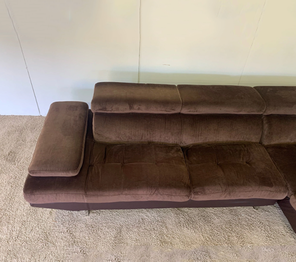 Modern Sectional – Brown