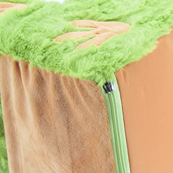 Soft Landing Fox Sweet Seats | Premium Character Chair with Carrying Handle & Side Pockets – Orange