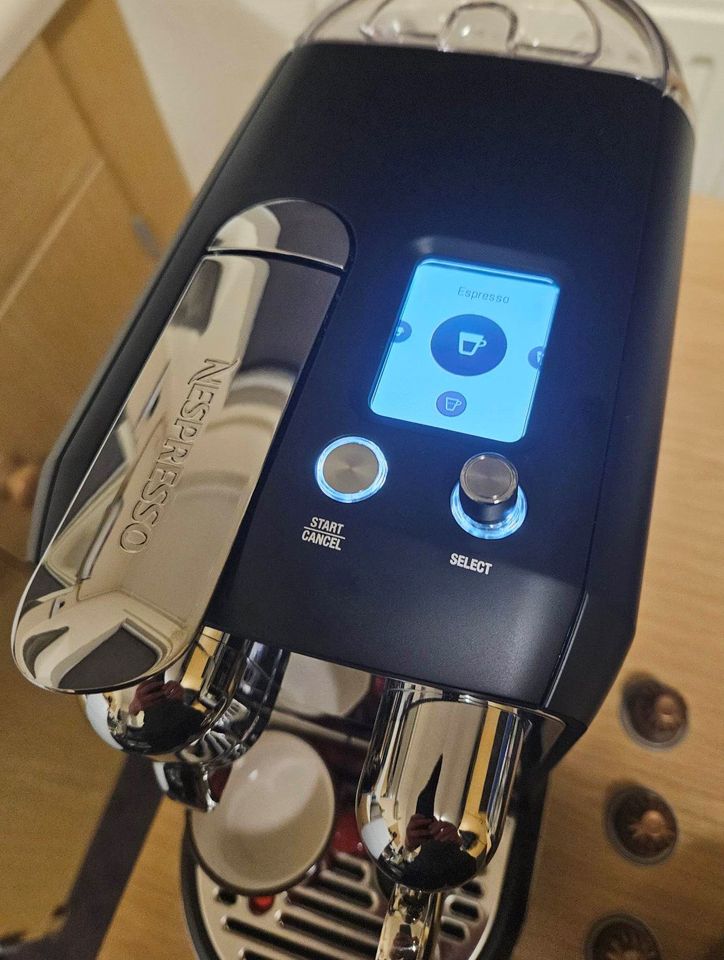 Nespresso Creatista Plus Coffee Machine by Sage, Black Truffle