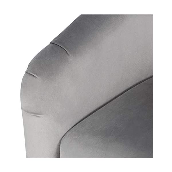 Yaheetech Set of 2 Modern Style Accent Barrel Chair Upholstered Chair Arm Chair Club Chair for Living Room Bedroom Reception Room Office Ivory