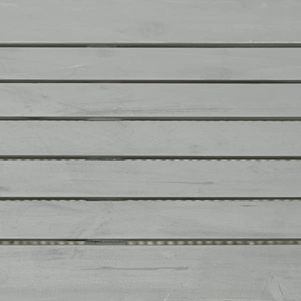 Walker Edison 5 Person Outdoor Wood Chevron Patio Furniture Dining Set Table Chairs Bench All Weather Backyard Conversation Garden Poolside Balcony, 4 Piece, Brown Brown 4 Piece Dining Set