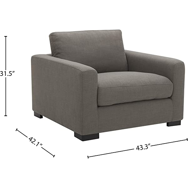 Amazon Brand - Stone & Beam Westview Extra-Deep Down-Filled Sofa Couch, 89