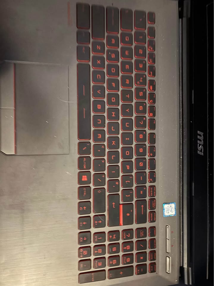 Mid-range gaming laptop i5 processor 7 8GB RAM,