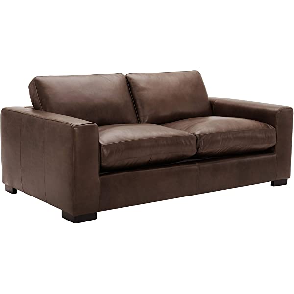 Amazon Brand - Stone & Beam Westview Extra-Deep Down-Filled Sofa Couch, 89