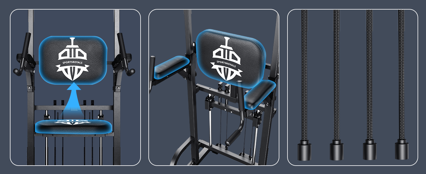 Sportsroyals assisted power tower