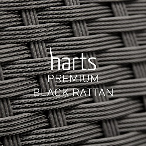 · Harts Premium Rattan Dining Set, Cube 8 Seats Garden Patio Conservatory.