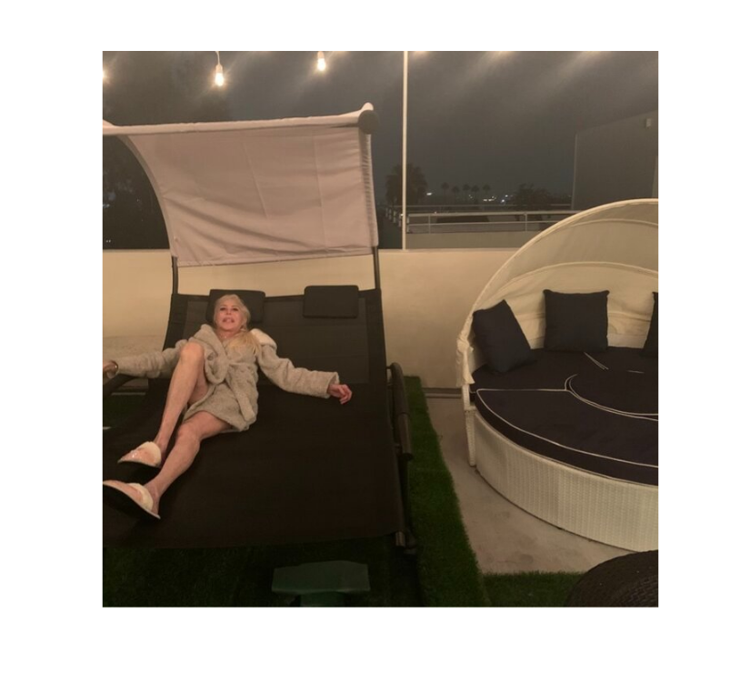 Chatteris 55 Wide Outdoor Patio Sofa Bed with Cushion