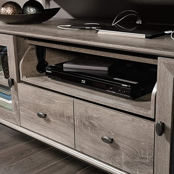 Sauder Canal Street Entertainment Credenza, For TV's up to 60
