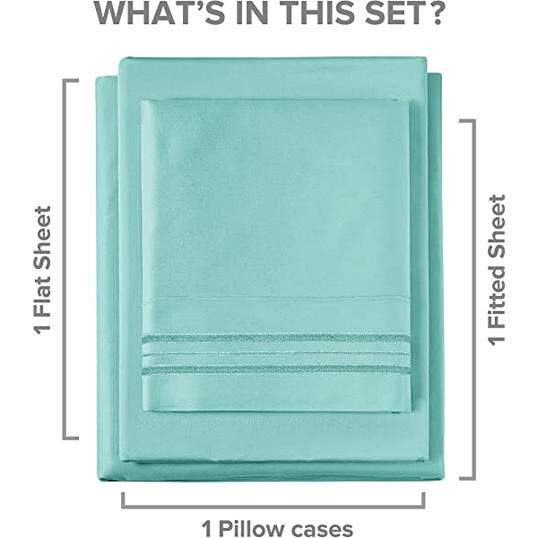 Queen Size Sheet Set - 4 Piece - Hotel Luxury Bed Sheets - Extra Soft - Deep Pockets - Easy Fit - Breathable & Cooling Sheets - Wrinkle Free - Comfy – Dark Grey Bed Sheets - Queens Sheets – 4 PC Queen Grey